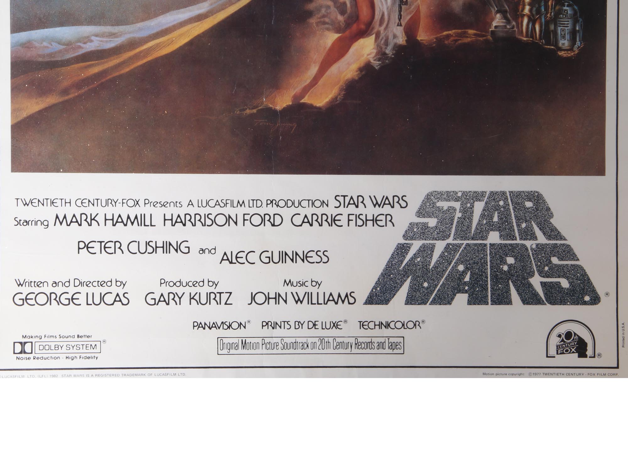 STAR WARS PROMOTIONAL MOVIE POSTER BY TOM JUNG PIC-3